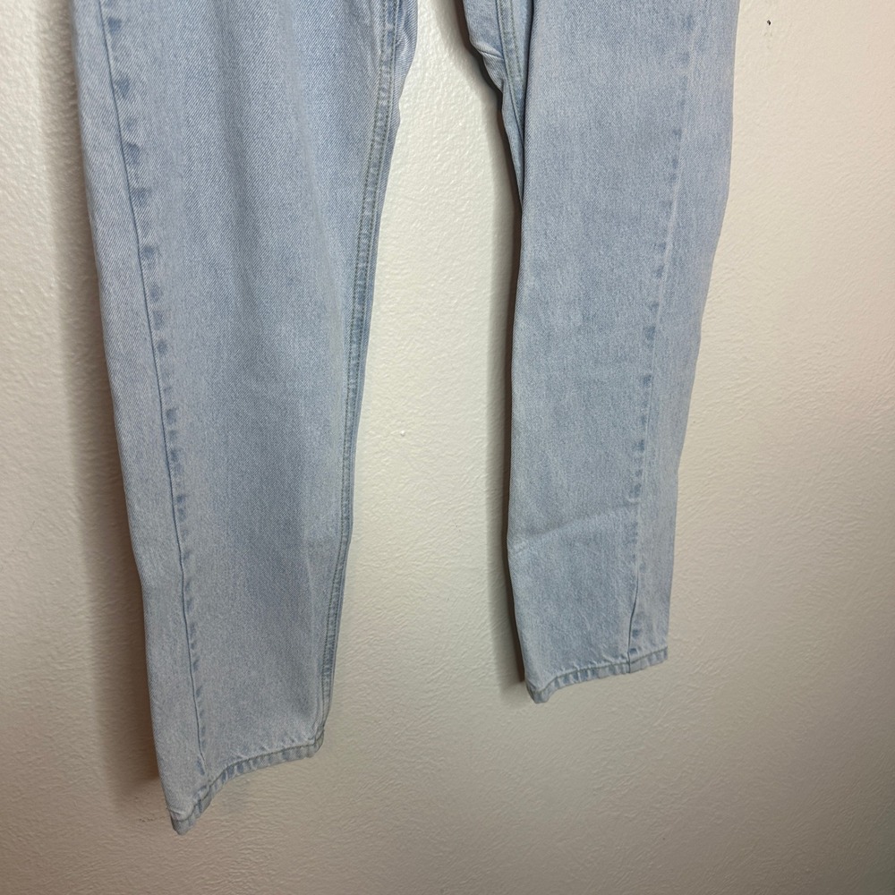 One Teaspoon Workwear Shabbies Drawstring Boyfriend Jeans Light Wash Denim XS - Picture 11 of 11